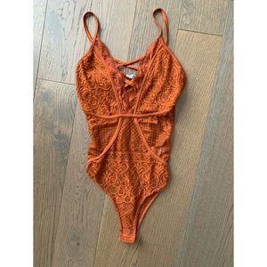 NWOT Lace Bodysuit